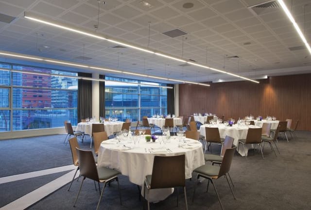 Elegant event space in Meliá Paris La Défense, perfect for corporate gatherings and celebrations.