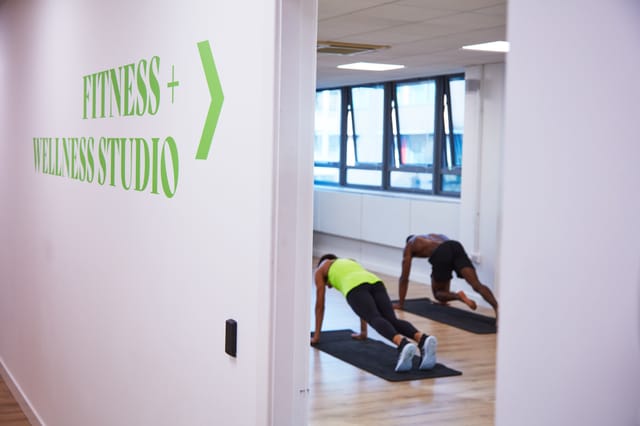 Wellness and fitness studio in Barking, ideal for corporate events and team-building activities.