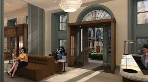 Stylish lobby at Luckenbooths, Cheval Old Town Chambers, ideal for networking events.