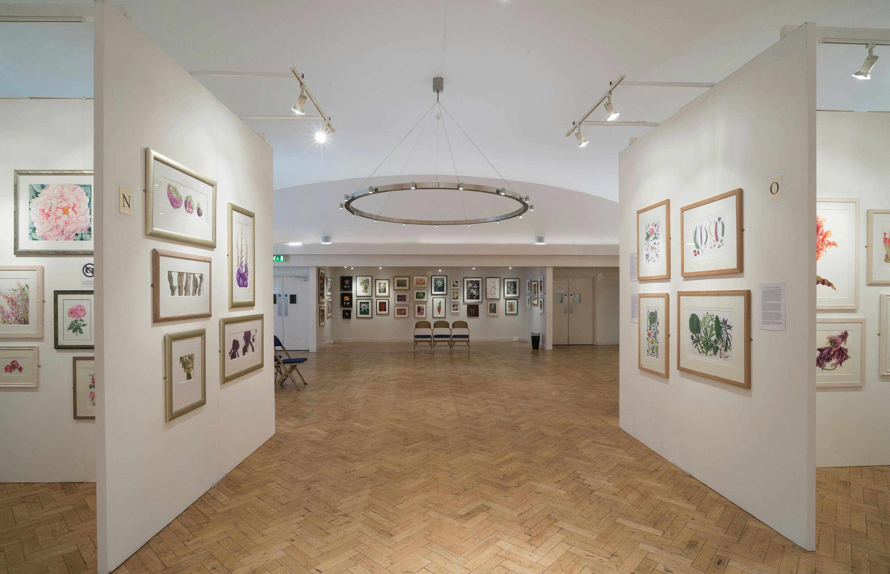 Aldersgate gallery in Central Hall Westminster, ideal for art exhibitions and networking events.