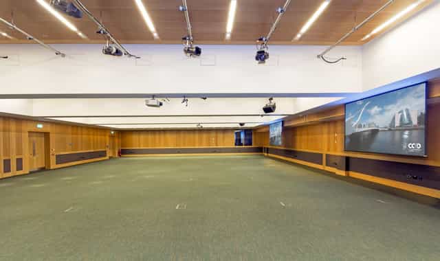 Wicklow Hall 2 at The Convention Centre Dublin, versatile event space for conferences and workshops.