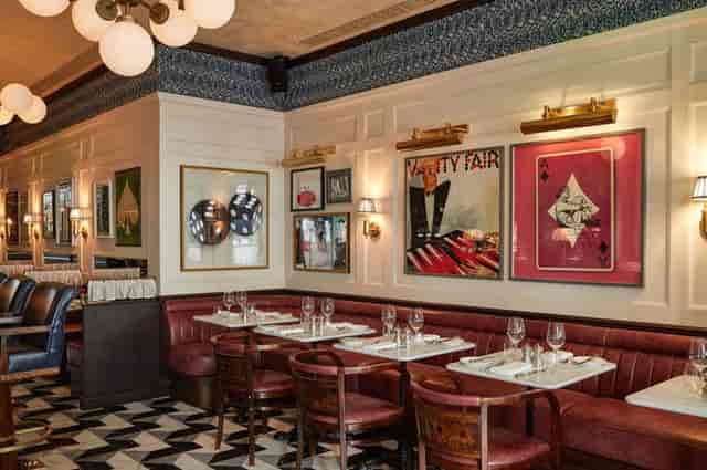 Stylish restaurant at 33 Dover Street, perfect for intimate gatherings and corporate events.