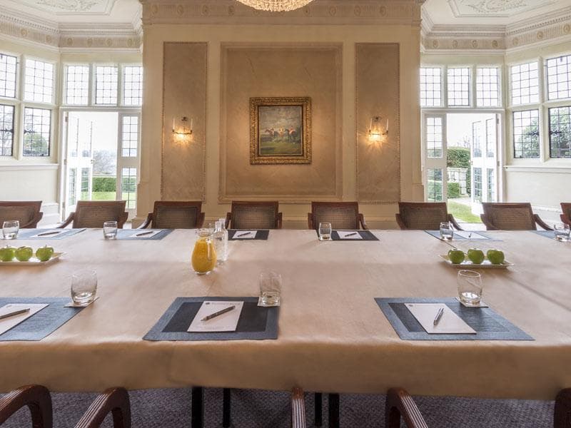 Danesfield Suite meeting room with elegant decor, ideal for corporate events and workshops.