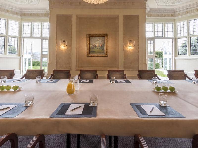 Danesfield Suite meeting room with elegant decor, ideal for corporate events and workshops.