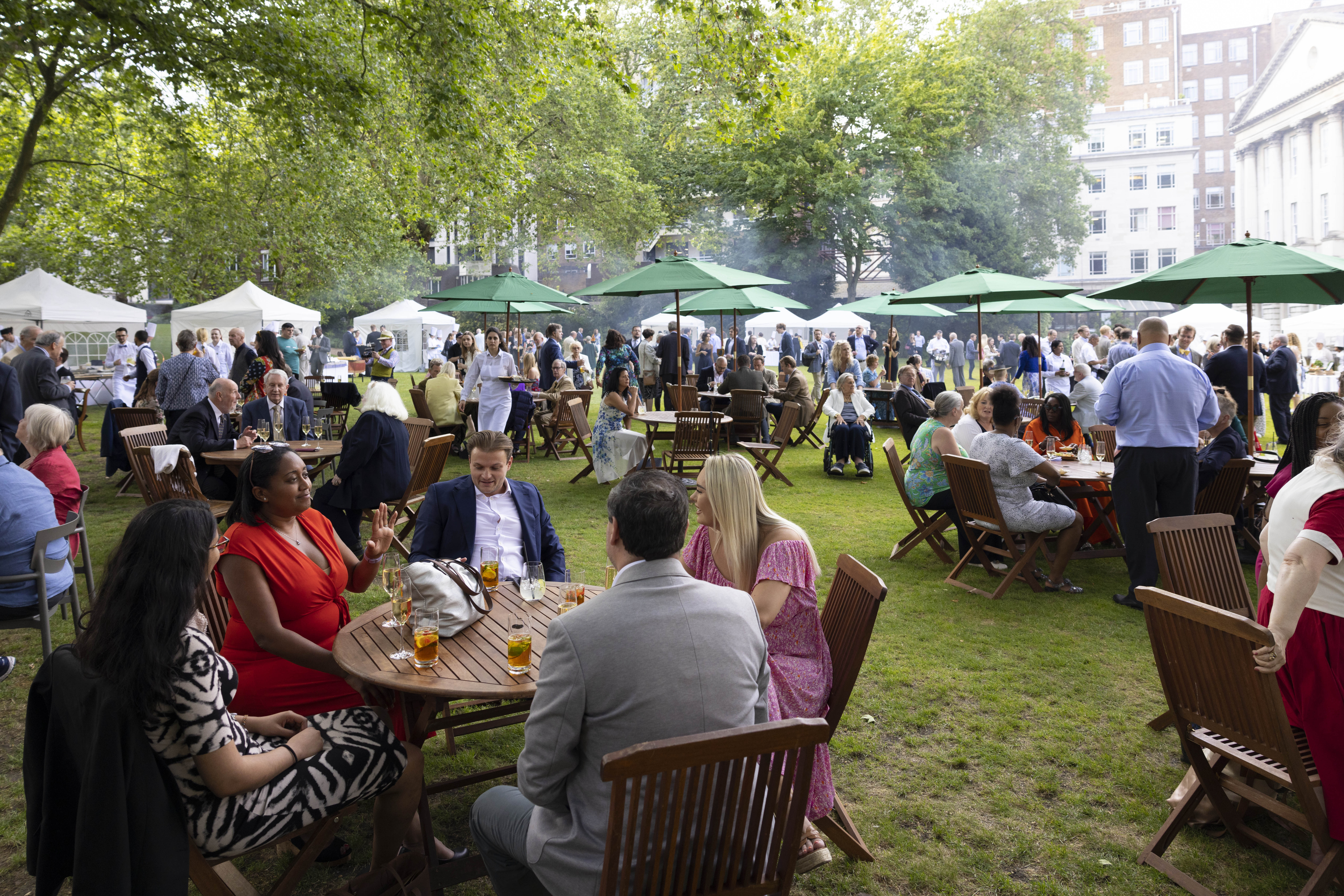 Lincoln's Inn garden party networking reception - Banner