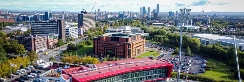 UA92 Manchester urban venue with modern architecture, ideal for conferences and corporate events.