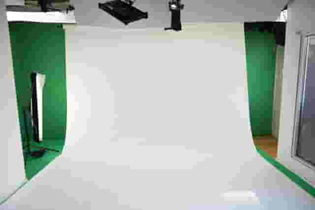 Peckham Studio inc 90° Green Screen