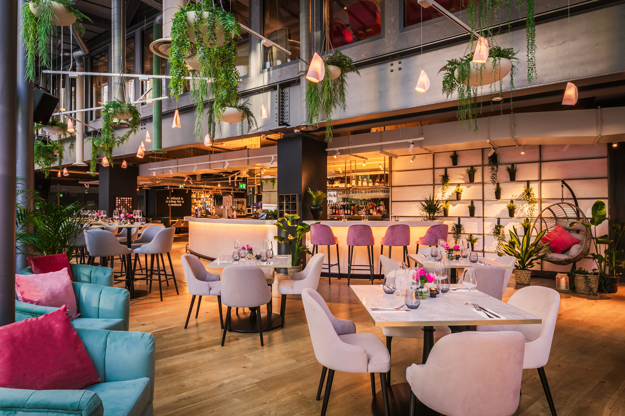 Modern event space at The Listing Bar, ideal for gatherings and corporate meetings.