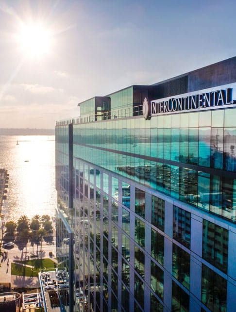Pacific Ballroom at InterContinental San Diego, modern venue for corporate events and gatherings.