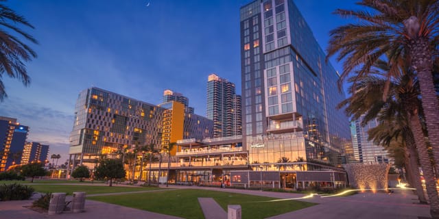 Pacific Ballroom at InterContinental San Diego, modern venue for corporate events and receptions.