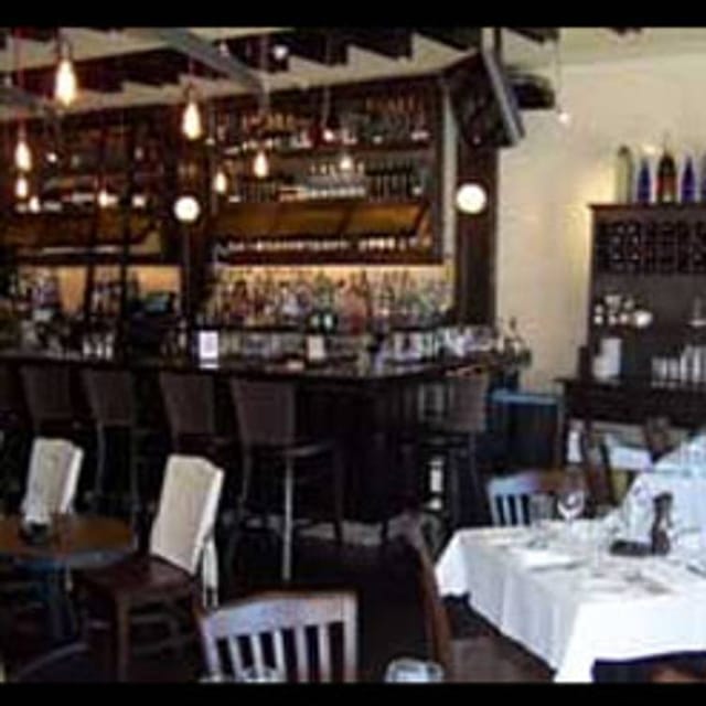 Private dining room at Witherspoon Grill, modern decor for intimate gatherings and events.