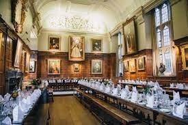 Elegant banquet hall at President University, ideal for corporate dinners and formal events.