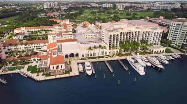 Grand Ballroom at The Boca Raton, elegant waterfront venue for luxury events and meetings.