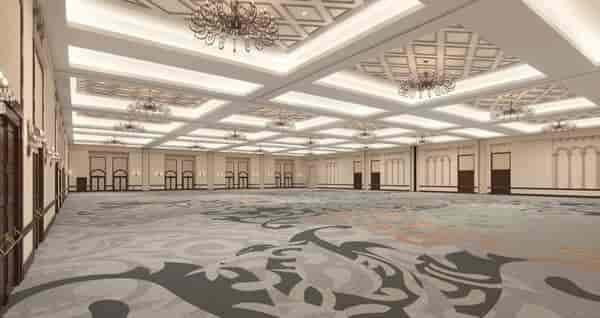 Grand Ballroom at The Boca Raton with high ceilings, ideal for weddings and corporate events.