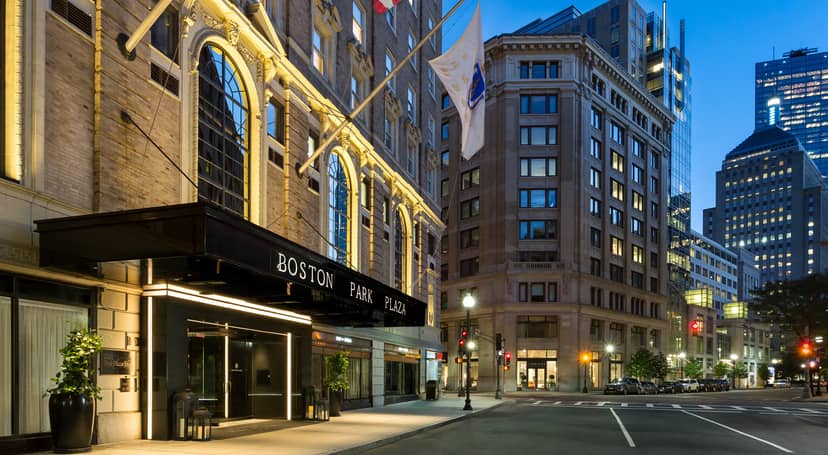 Grand Ballroom A at Boston Park Plaza, elegant venue for corporate events and meetings.