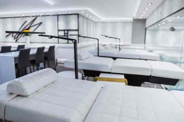 Modern event space at Phi Academy, ideal for wellness retreats and corporate relaxation.