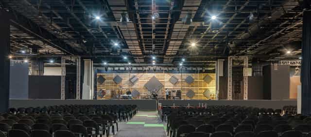 Spacious Sandton Convention Centre committee room for conferences and concerts.