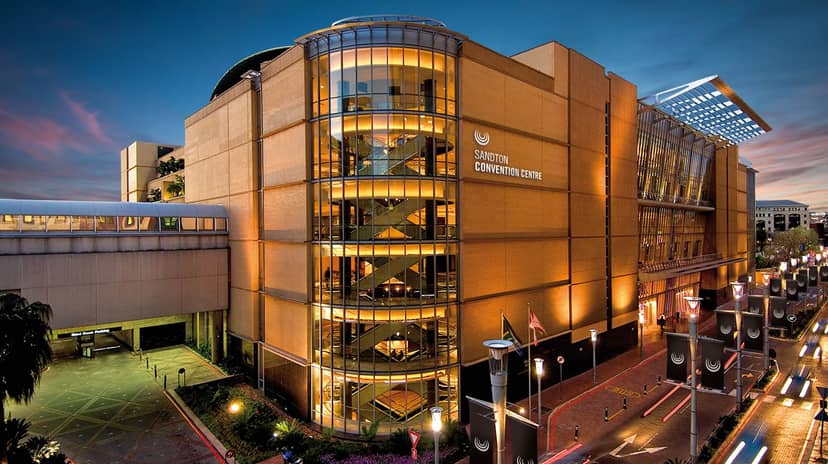 Modern Sandton Convention Centre committee room, ideal for conferences and exhibitions.