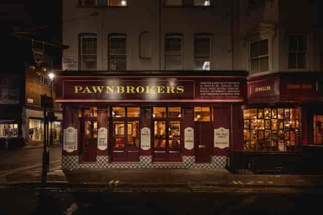 Vintage pawn shop venue hire for unique events and gatherings at Mr Fogg's Pawnbrokers.