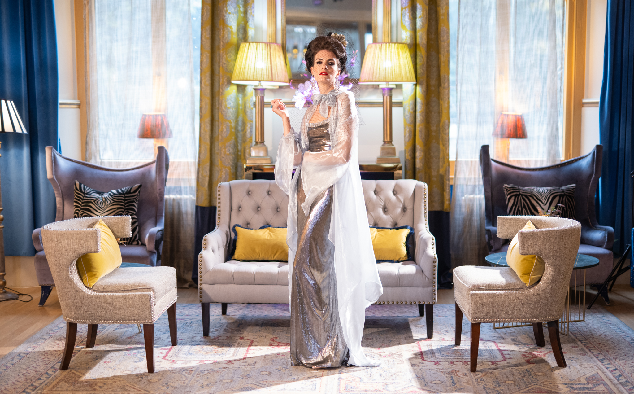 Elegant London Embassy VIP event reception. - Banner
