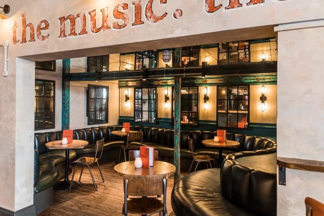 Ground Floor at Bill Chill Kings Cross: cozy leather seating for networking events.