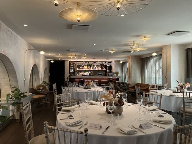 Private dining rooms