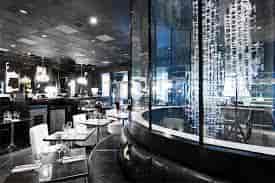 Upscale restaurant TOP FLOOR in The O2, ideal for corporate events and networking dinners.