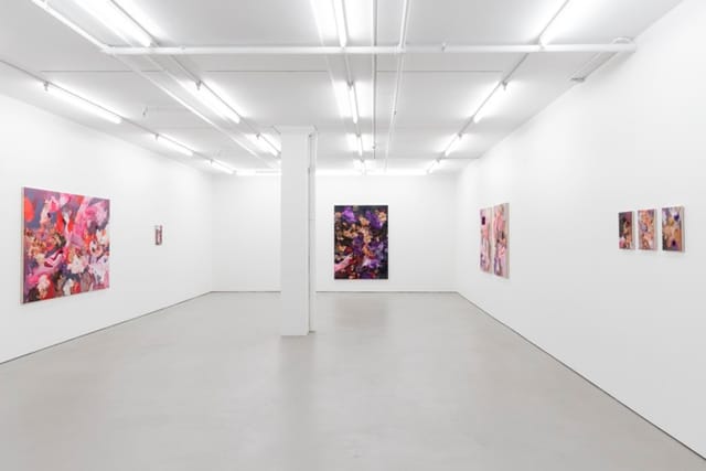 Modern art gallery with minimalist design, perfect for intimate events and exhibitions.