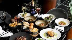 Private wine room dining setup in Leeds for corporate events and celebrations.