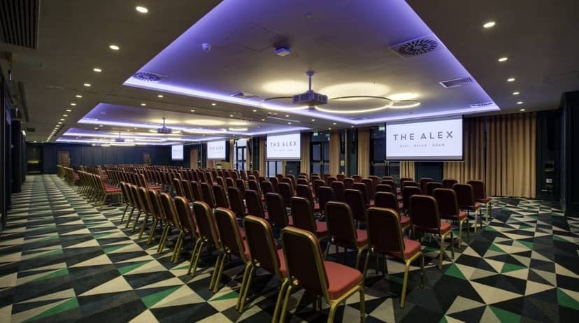 Conference room at The Orient, featuring modern design for corporate events and seminars.