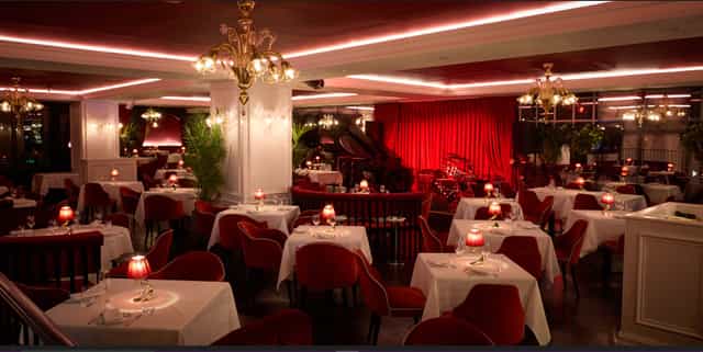 Elegant Main Dining Room at Bardo St James, ideal for upscale events and gatherings.