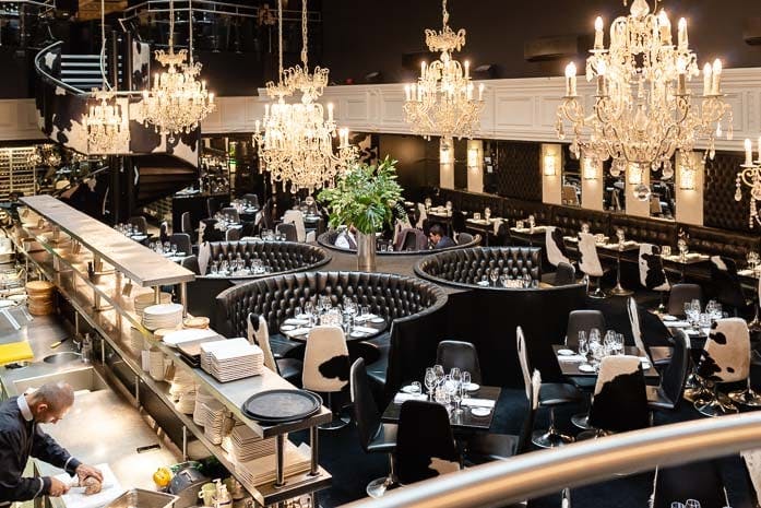 Elegant wine room in Manchester, perfect for upscale events and meetings.