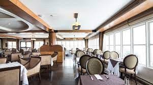 Sophisticated 2nd Floor Private Room at AbyA for corporate events and gatherings.