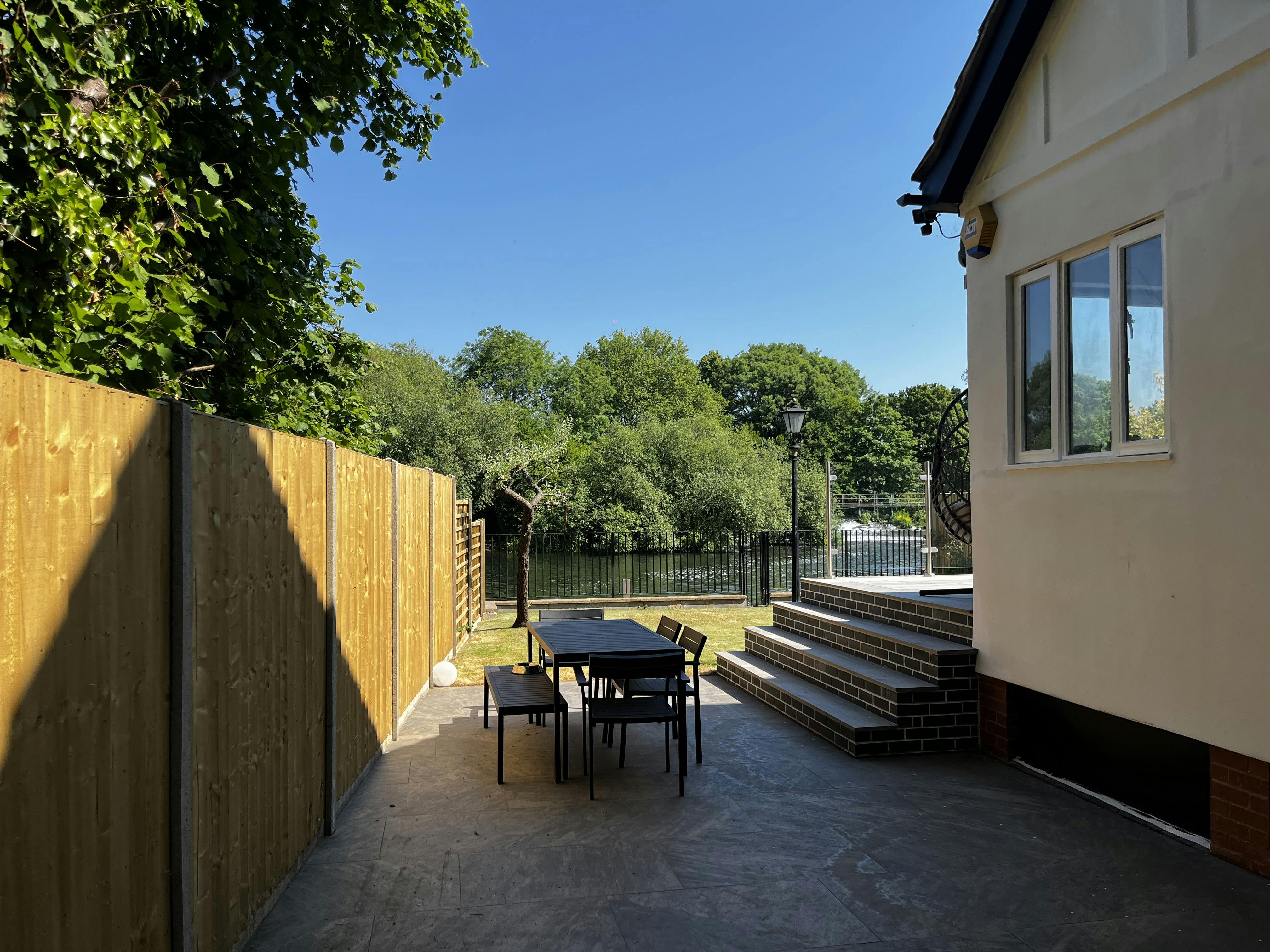 Francesca Raffa in serene Whitewater Sanctuary, ideal for outdoor meetings and events.