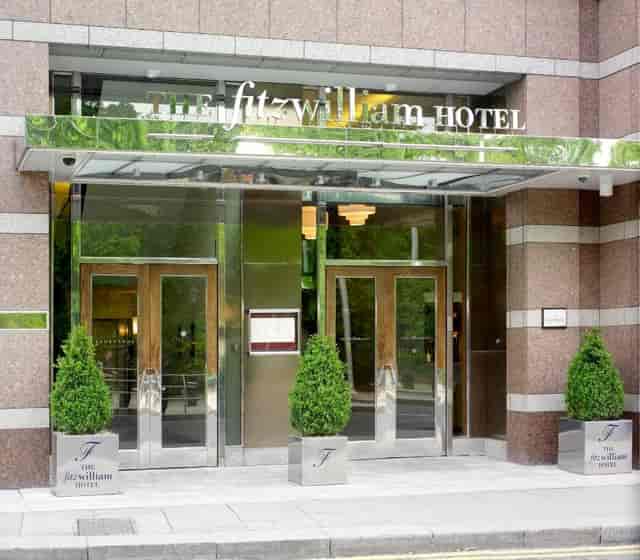 Fitzwilliam Room entrance, modern architecture for corporate events in Dublin.