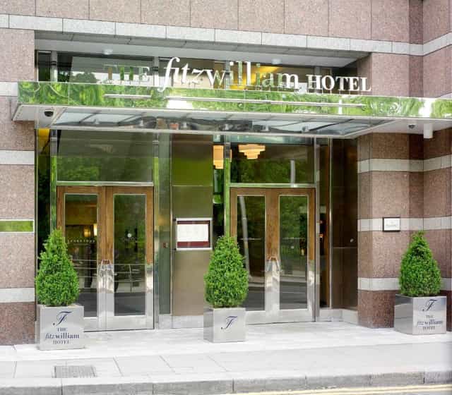 Fitzwilliam Room entrance, modern architecture for corporate events in Dublin.