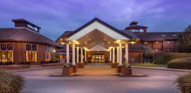 Dales Suite entrance at Hilton East Midlands Airport, perfect for corporate events.