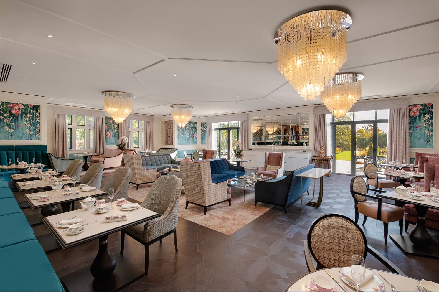 Orchid Tea Salon at Fairmont Windsor Park: elegant event space for meetings and receptions.