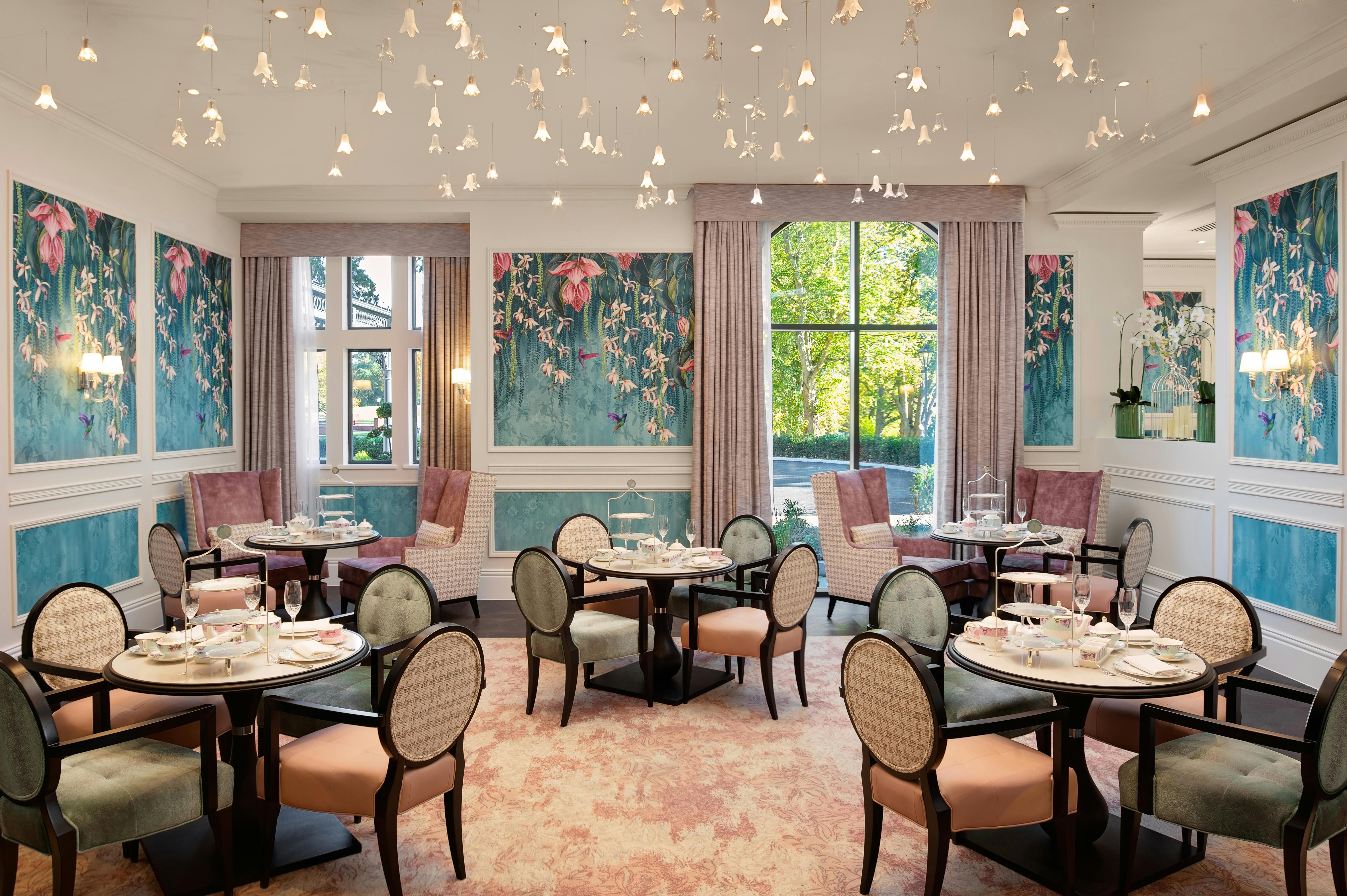 Orchid Tea Salon at Fairmont Windsor Park: elegant dining space for brunches and events.