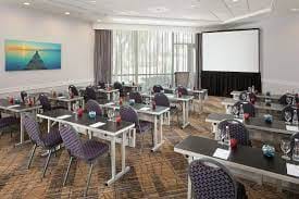 Seaport Ballroom at Doubletree Hotel, San Diego: elegant meeting space for workshops.