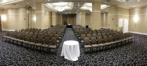 Seaport Ballroom at Doubletree Hotel, San Diego: elegant meeting space for conferences.