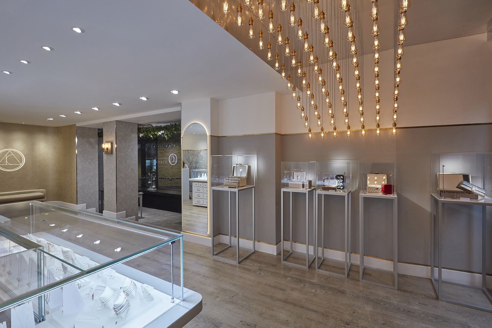 Sophisticated retail space at The Alkemistry, ideal for exclusive events and product launches.