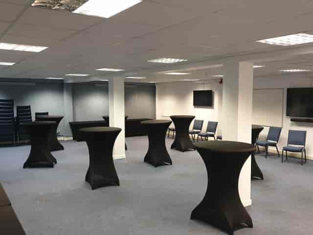 Cherwell Room at The King's Centre, Oxford - versatile event space for networking receptions.