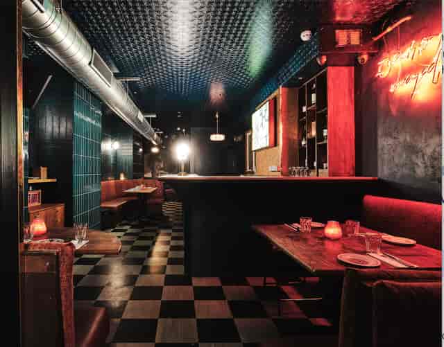 Chick N Sours venue with cozy seating, ideal for networking events and celebrations.