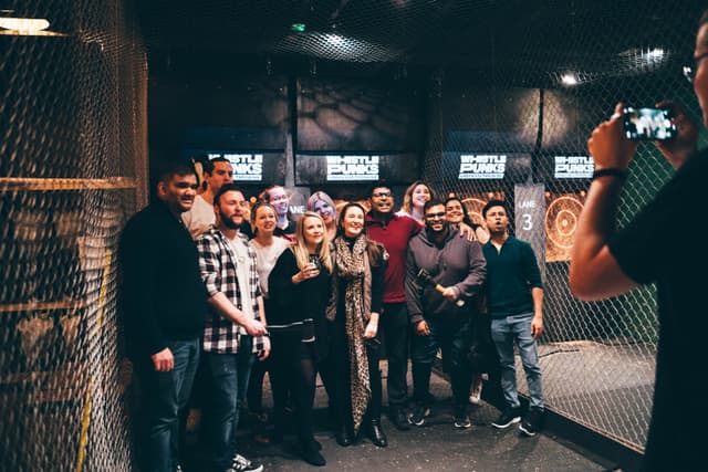 Whistle Punks Urban Axe Throwing - Oxford Circus