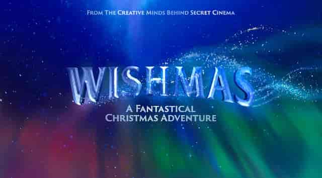 "Vibrant Wishmas promotional graphic for immersive Christmas adventure event"