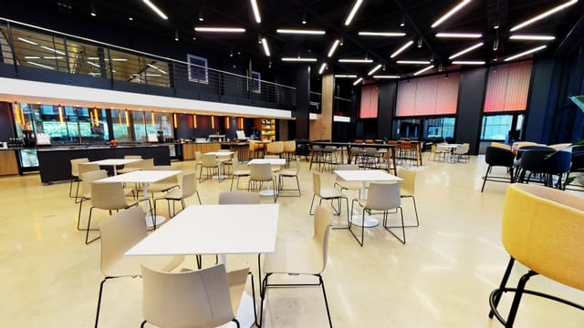 Modern event space at Convene One Liberty Plaza, perfect for networking and meetings.