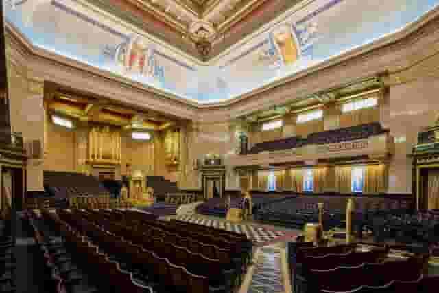 The Grand Temple and Adjoining Rooms