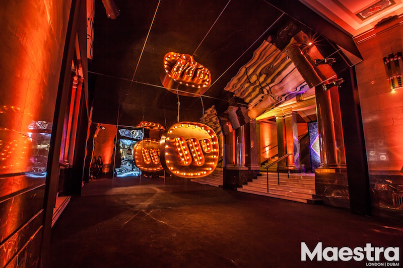 Grand Temple London event lighting gala - Banner