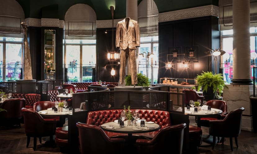 Private dining room at Kerridges Bar and Grill with elegant decor for upscale events.